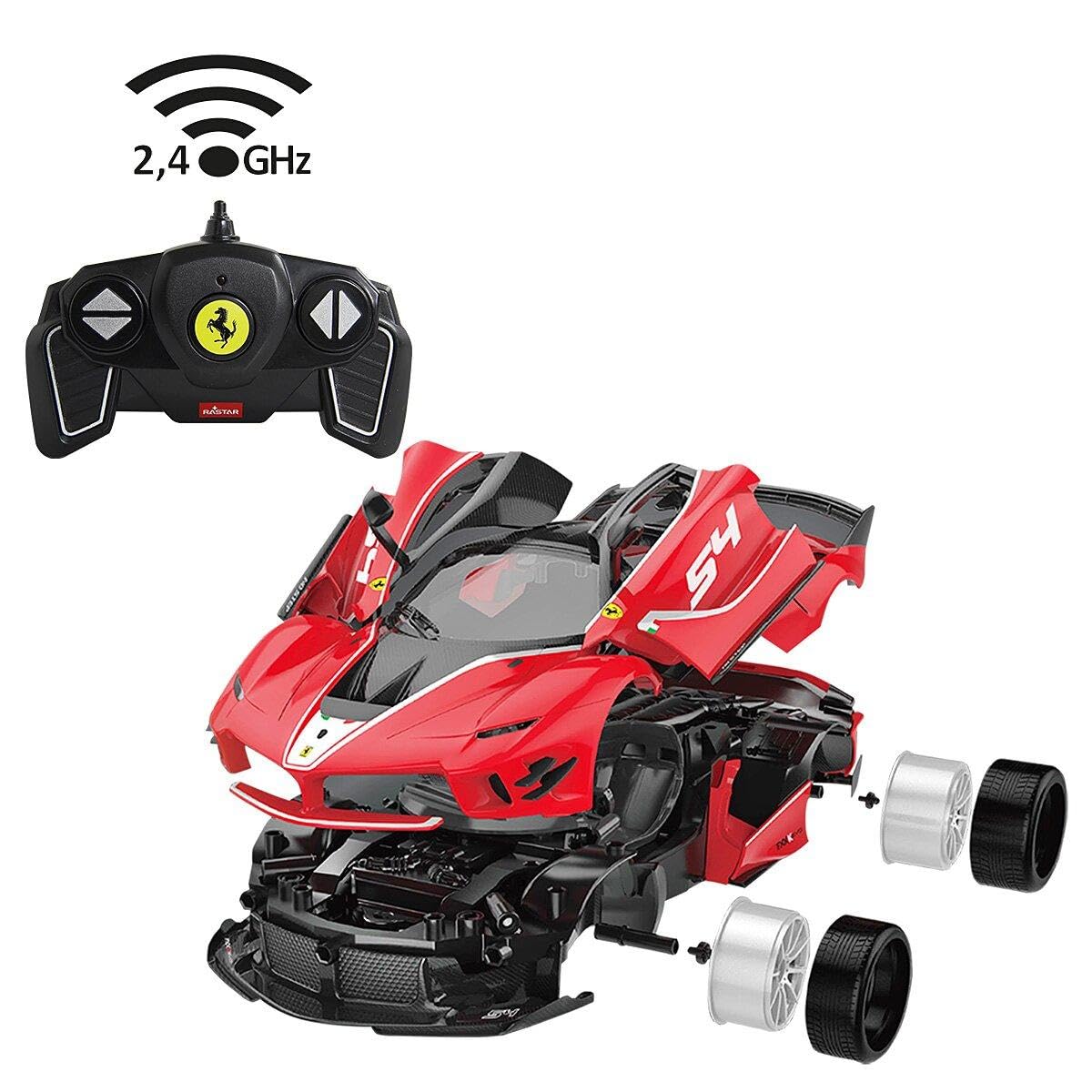 Amazon.com: JAMARA 403115-Ferrari FXX K Evo 1:18 Red 2.4GHz